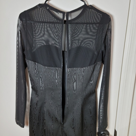 Alice + Olivia Takako Mesh Mini Black Dress | Alice + Olivia Dress | Size 6 - Picture 11 of 11